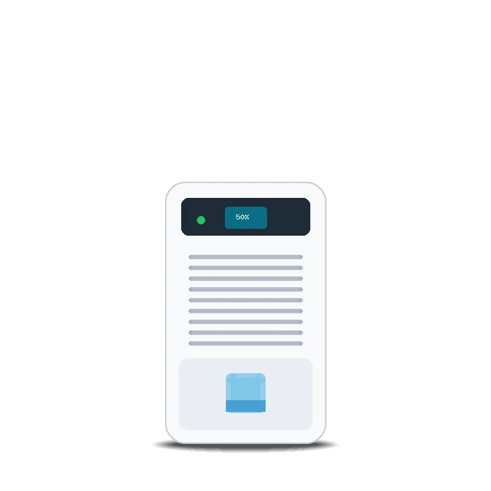 Máy hút ẩm Edison ED-20BE 20 lít/ngày Wi-Fi